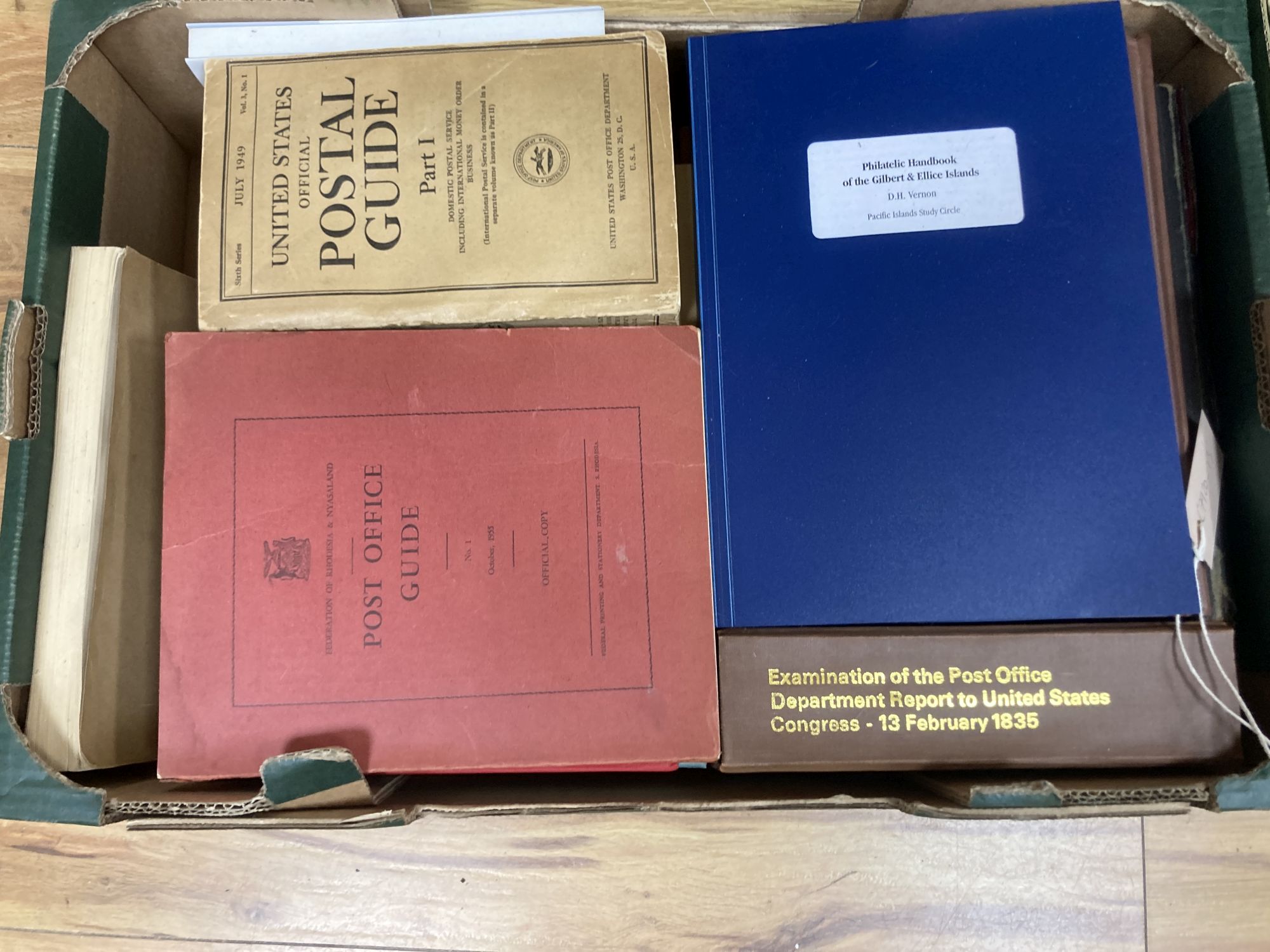 A small collection of works on Postal History and related ephemera, consisting:-